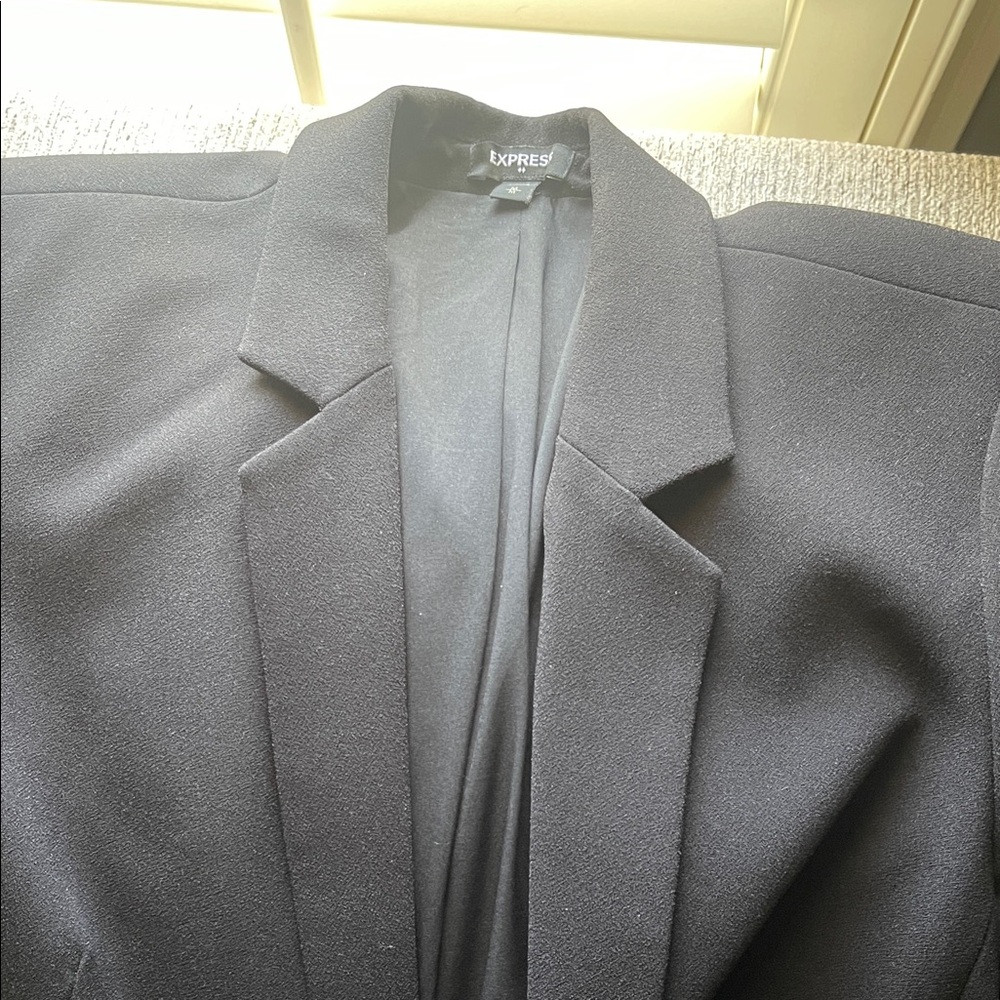 Express Women's Elegant Black Suit Jacket